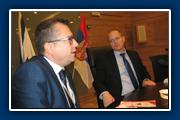 02 Ambasador Srbije u Izraelu, Milutin Stanojević i Oded Forer, član Kneseta, predsednik izraelsko srpskog Parlamentarnog odbora
